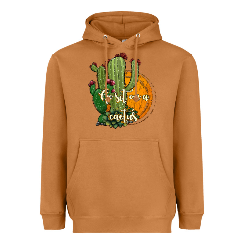 Cactus Go Sit On A Cactus Heavyweight Hoodie by Jasminsmagicworld | Teevron