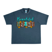 Midnight Navy beautiful crazy Urban Heavy Tee - Zillion Design Studio