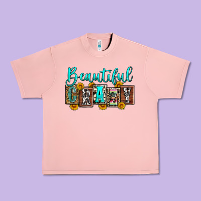 Beautiful Crazy Urban Heavy Tee Designed By Zillion Design Studio