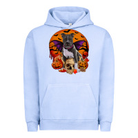 Pigment Grape Ice halloween pitbull dog Urban Hoodie - RanaPortraitStore