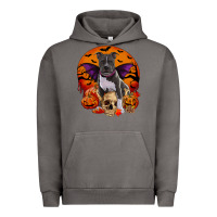 Pigment Tornado halloween pitbull dog Urban Hoodie - RanaPortraitStore