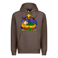 Coffee baby jesus Premium Hoodie - MaliasSmallBusiness