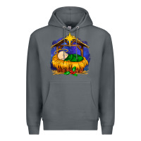 Rock baby jesus Premium Hoodie - MaliasSmallBusiness
