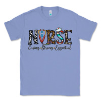 Colony Blue nurse caring strong essential Classic Tee - CowhideDigitalArt