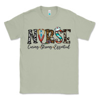 Matcha nurse caring strong essential Classic Tee - CowhideDigitalArt