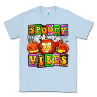 Dusty Blue spooky vibes Classic Tee - AdoDesignShop