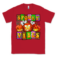 Red spooky vibes Classic Tee - AdoDesignShop