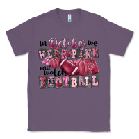 Lavender in october we wear pink and watch football Classic Tee - FaDigitalArtStudio