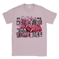 Lilac in october we wear pink and watch football Classic Tee - FaDigitalArtStudio