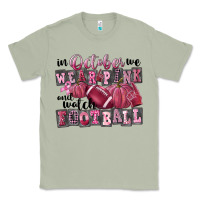 Matcha in october we wear pink and watch football Classic Tee - FaDigitalArtStudio