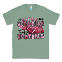 Sage in october we wear pink and watch football Classic Tee - FaDigitalArtStudio