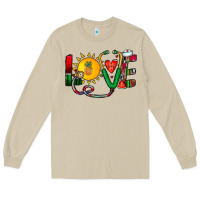 Mushroom summer nurse Long Sleeve Tee - CowhideDigitalArt