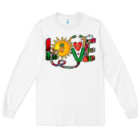 White summer nurse Long Sleeve Tee - CowhideDigitalArt