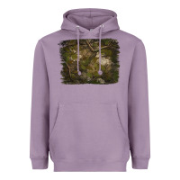 Lavender green hunter camouflage pattern brushstroke Heavyweight Hoodie - Jasminsmagicworld