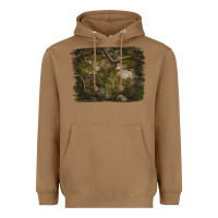 Toasted Coconut green hunter camouflage pattern brushstroke Heavyweight Hoodie - Jasminsmagicworld