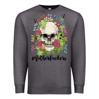 Charcoal Heather not alive to please Premium Sweatshirt - MaliasSmallBusiness