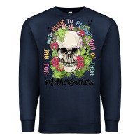 Navy not alive to please Premium Sweatshirt - MaliasSmallBusiness