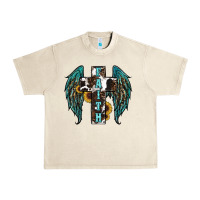 Sandshell western wings cross Urban Heavy Tee - RanaPortraitStore
