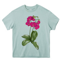 Arona Moth Orchid Heavy Core Tee - LillyAllenDesigns