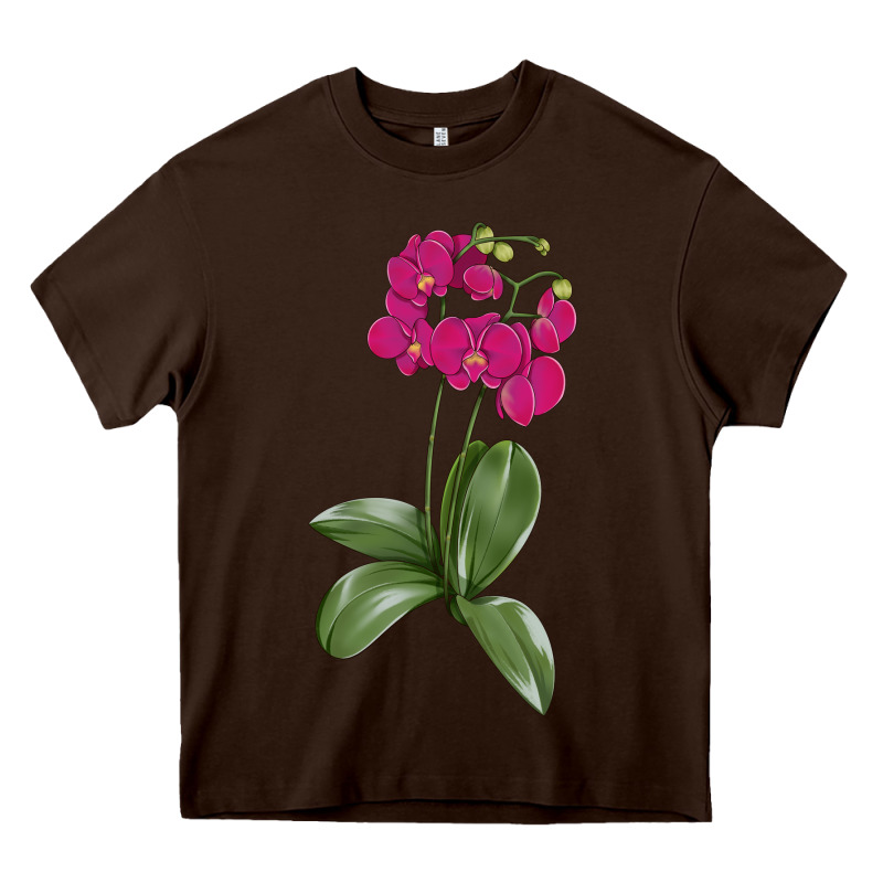 Moth Orchid Heavy Core Tee by LillyAllenDesigns | Teevron