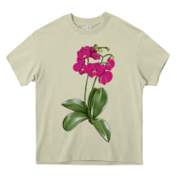 Mossy Moth Orchid Heavy Core Tee - LillyAllenDesigns