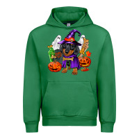 Emerald Halloween dachshund puppy dog Urban Hoodie - RanaPortraitStore