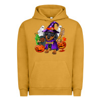 Pigment Peanut Butter Halloween dachshund puppy dog Urban Hoodie - RanaPortraitStore