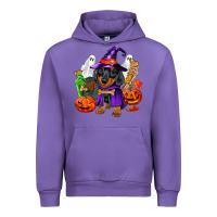 Tulip Halloween dachshund puppy dog Urban Hoodie - RanaPortraitStore