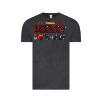 Vintage Black one merry teacher Vintage Tee - RanaPortraitStore