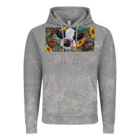 Baby Cow With Sunflower And Leopard Vintage Hoodie | Teevron