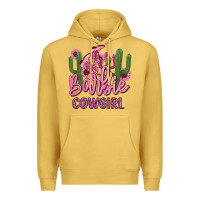Antique Gold barbie cowgirl Premium Hoodie - MaliasSmallBusiness