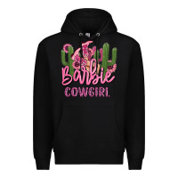 Black barbie cowgirl Premium Hoodie - MaliasSmallBusiness