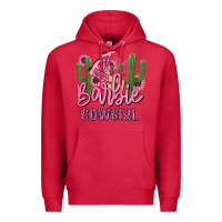 Cardinal barbie cowgirl Premium Hoodie - MaliasSmallBusiness