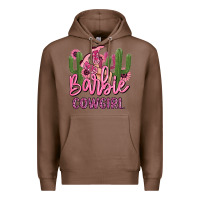 Chestnut barbie cowgirl Premium Hoodie - MaliasSmallBusiness