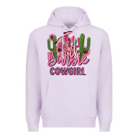 Lilac barbie cowgirl Premium Hoodie - MaliasSmallBusiness