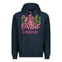 Navy barbie cowgirl Premium Hoodie - MaliasSmallBusiness