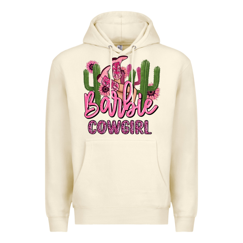 Barbie Cowgirl Premium Hoodie by MaliasSmallBusiness | Teevron