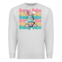 Dove Grey bunny babe Premium Sweatshirt - MaliasSmallBusiness