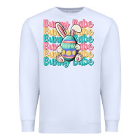 White bunny babe Premium Sweatshirt - MaliasSmallBusiness