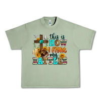 Oil Green this is how i fight my battles Urban Heavy Tee - Zillion Design Studio