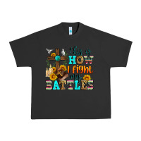 Pigment Black this is how i fight my battles Urban Heavy Tee - Zillion Design Studio