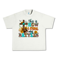 Pistachio this is how i fight my battles Urban Heavy Tee - Zillion Design Studio