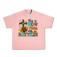 Salmon this is how i fight my battles Urban Heavy Tee - Zillion Design Studio