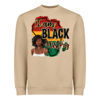 I Am Black History Heavyweight Sweatshirt | Teevron