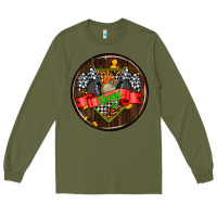 Army Green race coasters Long Sleeve Tee - AdoDesignShop