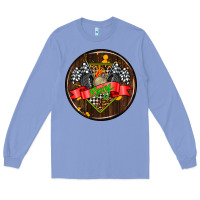 Colony Blue race coasters Long Sleeve Tee - AdoDesignShop