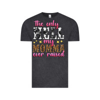 Vintage Black the only hell my momma ever raised Vintage Tee - texasbilliewilder