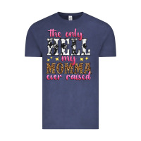 Vintage Denim the only hell my momma ever raised Vintage Tee - texasbilliewilder