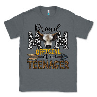 Charcoal Heather proud mom official of an teenager Classic Tee - CowhideDigitalArt