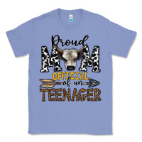 Colony Blue proud mom official of an teenager Classic Tee - CowhideDigitalArt